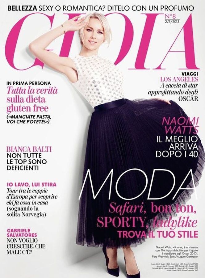 GRAZIA ITALY magazine side cover 21 February 2013