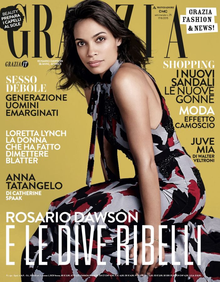 GRAZIA ITALY magazine side cover 17 June 2015