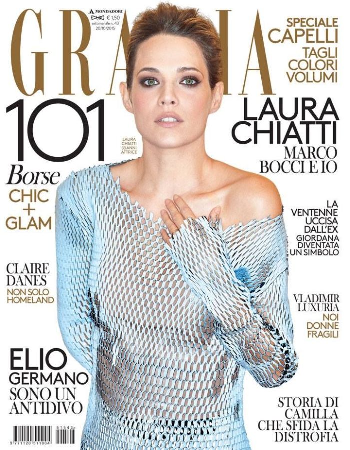 GRAZIA ITALY magazine side cover 20 October 2015