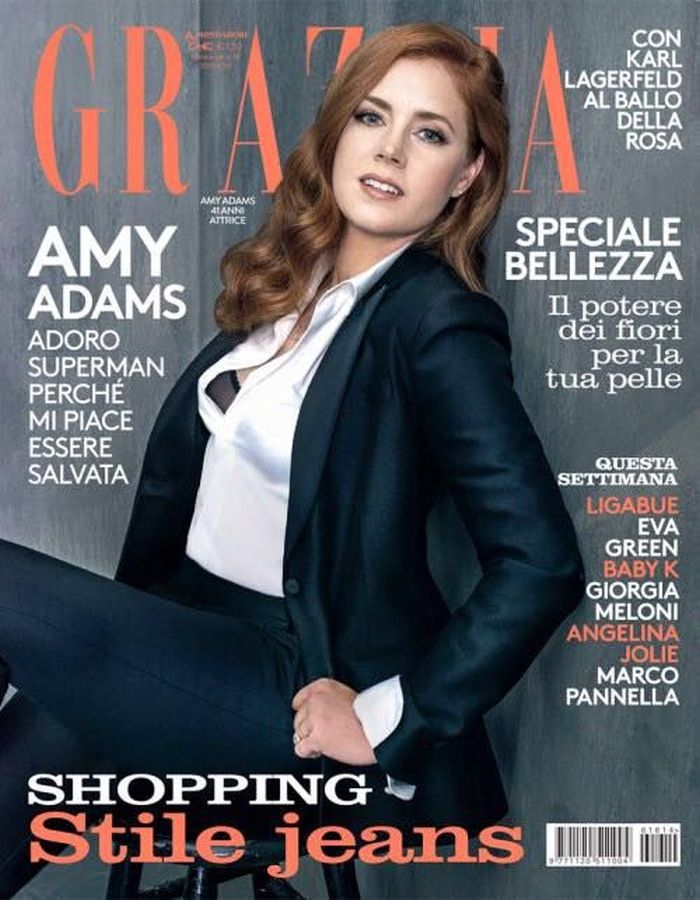 GRAZIA ITALY magazine side cover 30 March 2016