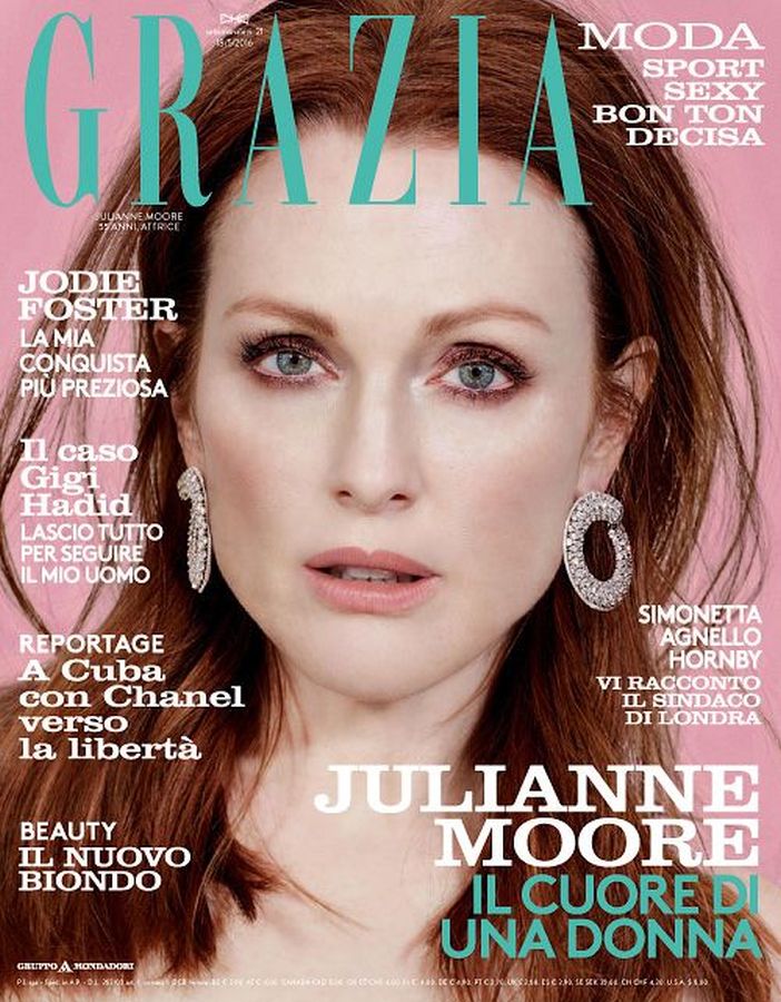 GRAZIA ITALY magazine side cover 18 May 2016