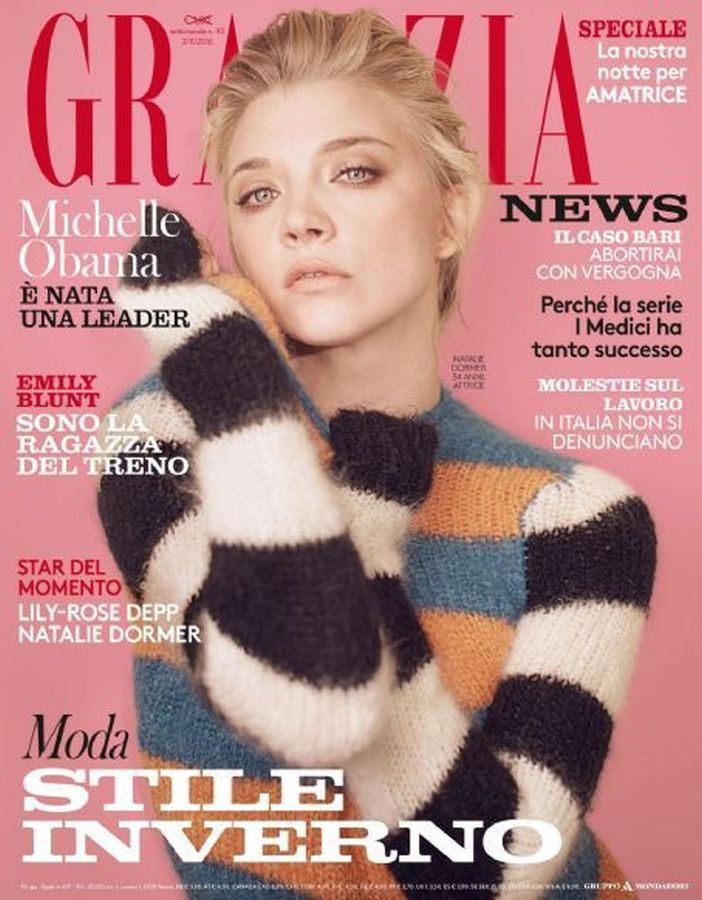 GRAZIA ITALY magazine side cover 2 November 2016
