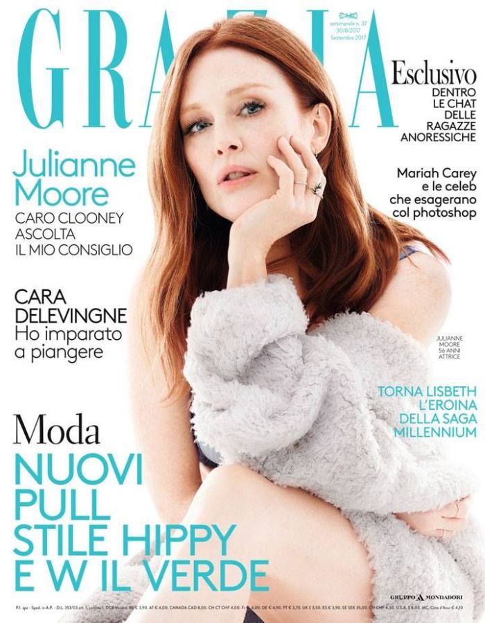 GRAZIA ITALY magazine side cover 30 August 2017