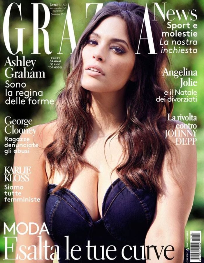 GRAZIA ITALY magazine side cover 30 November 2017