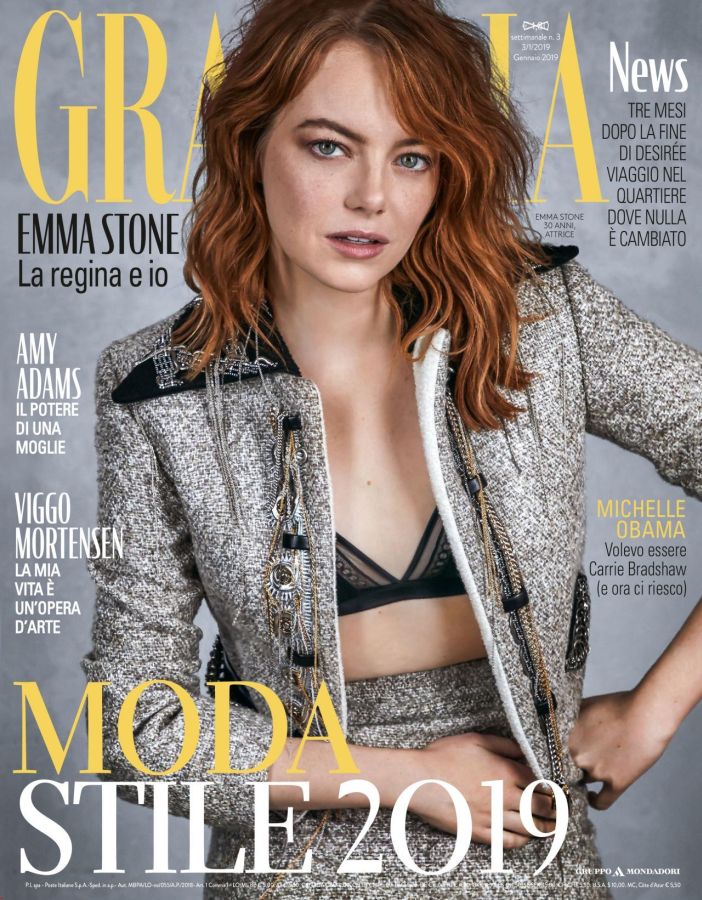 GRAZIA ITALY magazine side cover 3 January 2019