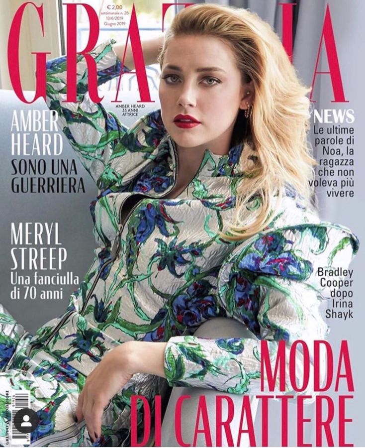 GRAZIA ITALY magazine side cover 13 June 2019