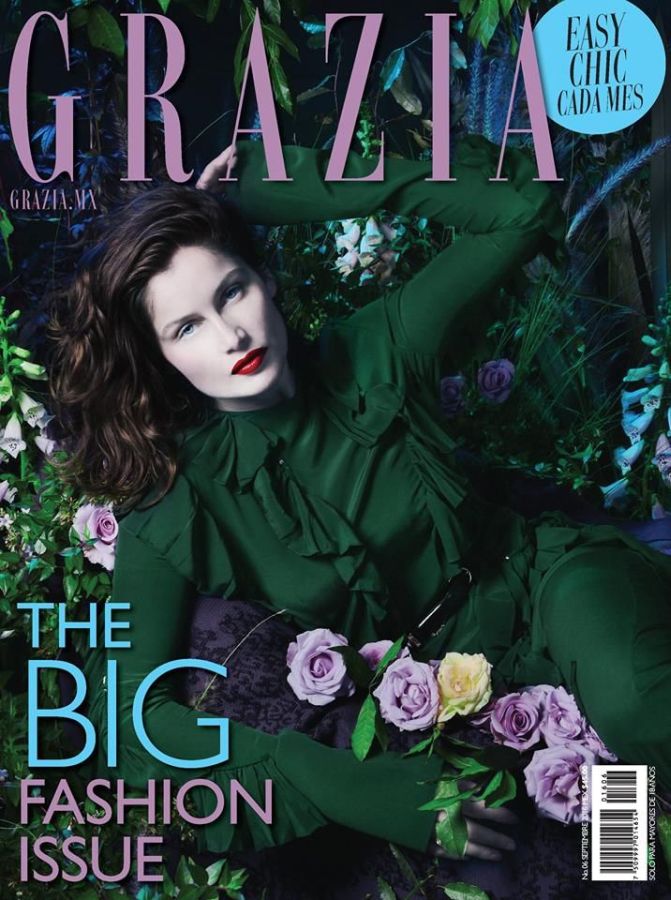 GRAZIA MEXICO magazine side cover  September 2016