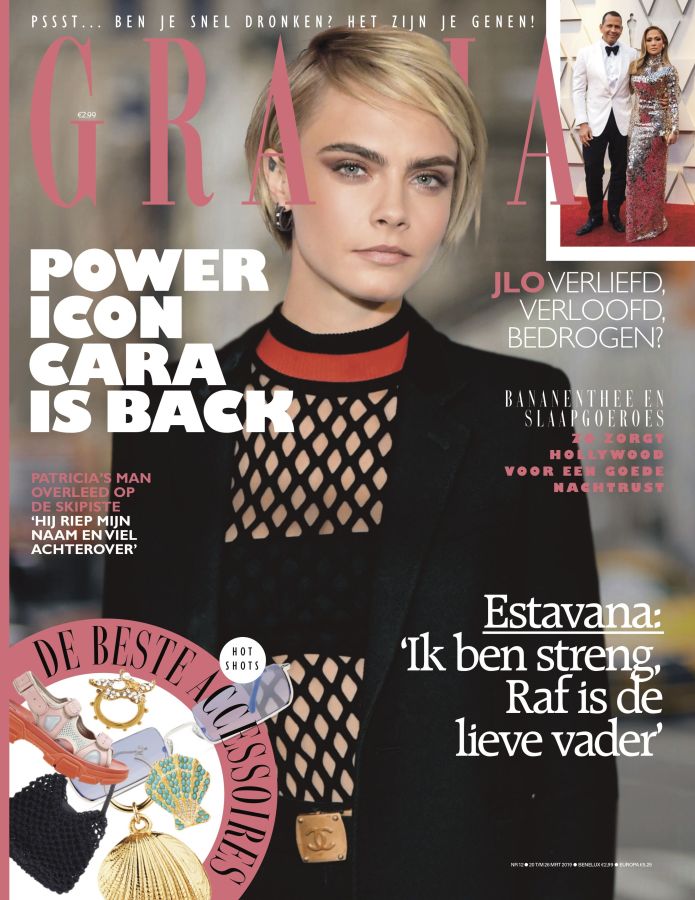 GRAZIA NETHERLANDS magazine side cover 20 March 2019