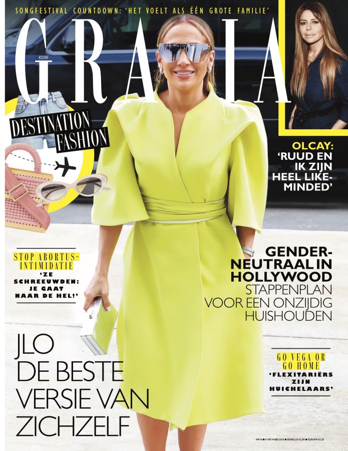 GRAZIA NETHERLANDS magazine side cover 14 May 2019