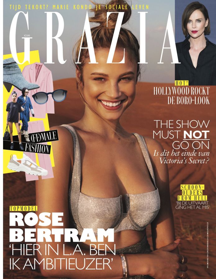 GRAZIA NETHERLANDS magazine side cover 22 May 2019
