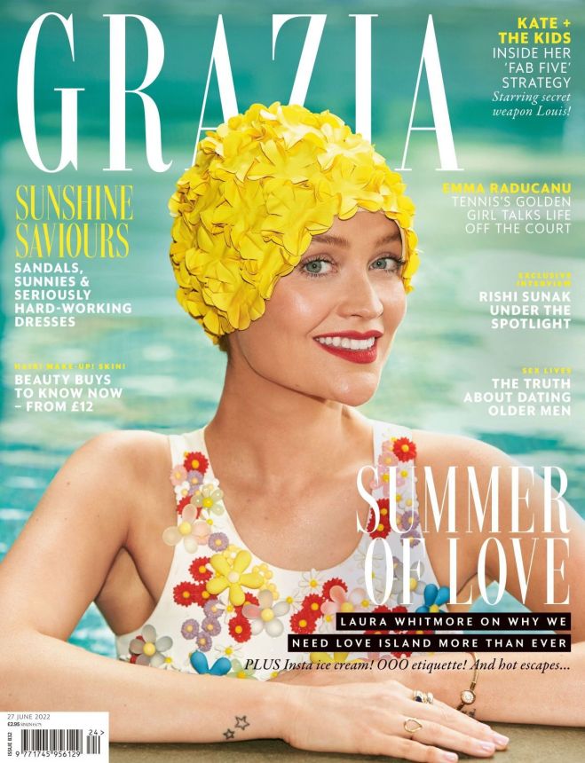 GRAZIA UK magazine side cover 27 June 2022