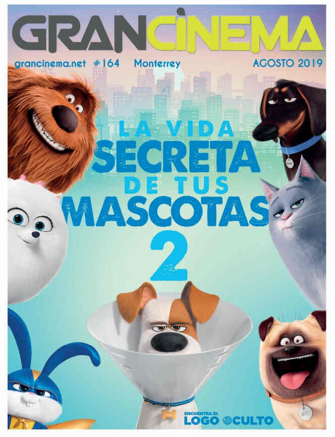 GRANCINEMA magazine side cover  August 2019