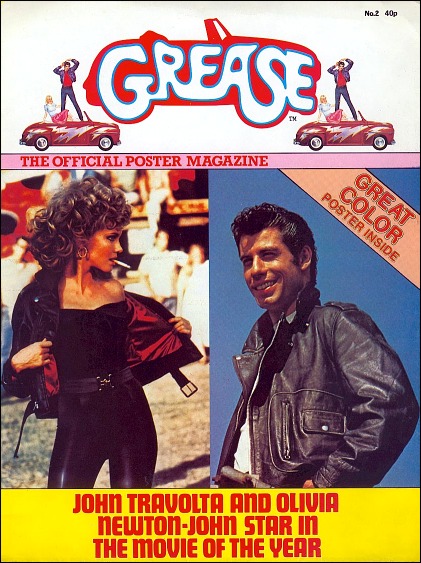 OFFICIAL MOVIE MAGAZINES magazine side cover   1978
