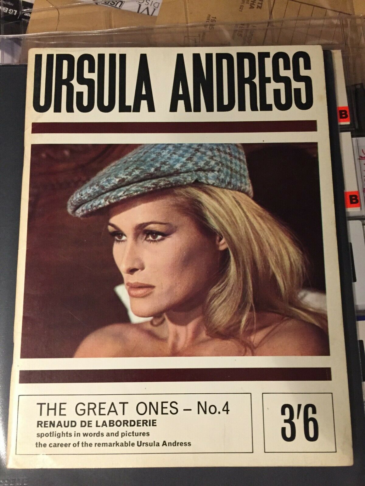 GREAT ONES magazine side cover Issue 4   1965