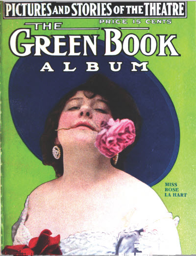 GREEN BOOK MAGAZINE magazine side cover July 1912