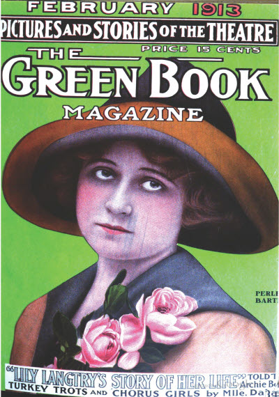 GREEN BOOK MAGAZINE magazine side cover February 1913