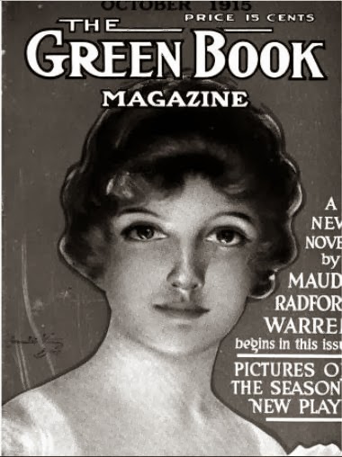 GREEN BOOK MAGAZINE magazine side cover October 1915