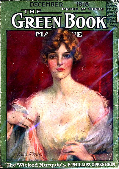 GREEN BOOK MAGAZINE magazine side cover December 1918