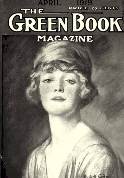 GREEN BOOK MAGAZINE magazine side cover April 1919