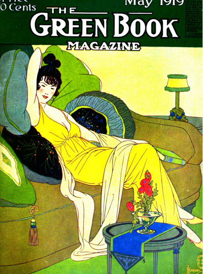 GREEN BOOK MAGAZINE magazine side cover May 1919