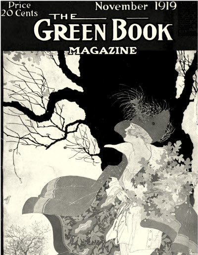 GREEN BOOK MAGAZINE magazine side cover November 1919