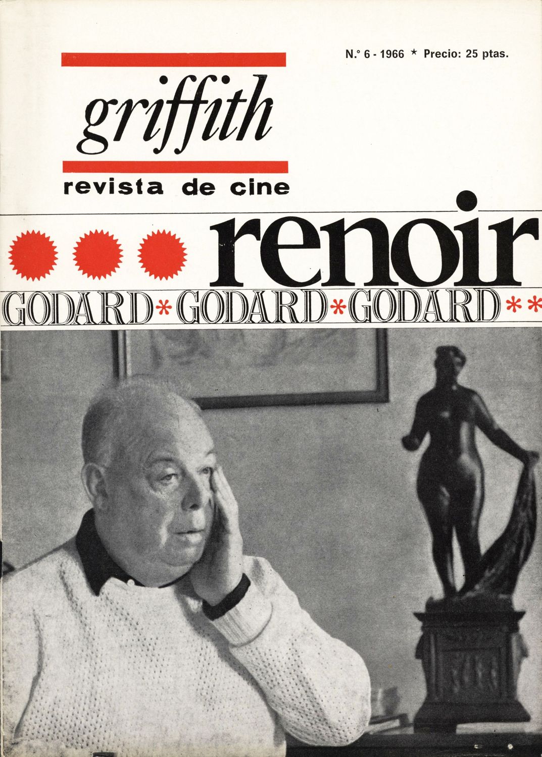 GRIFFITH magazine side cover Issue 6  1966