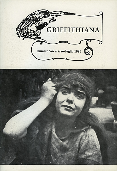 GRIFFITHIANA magazine side cover Issue 5/6 March 1980