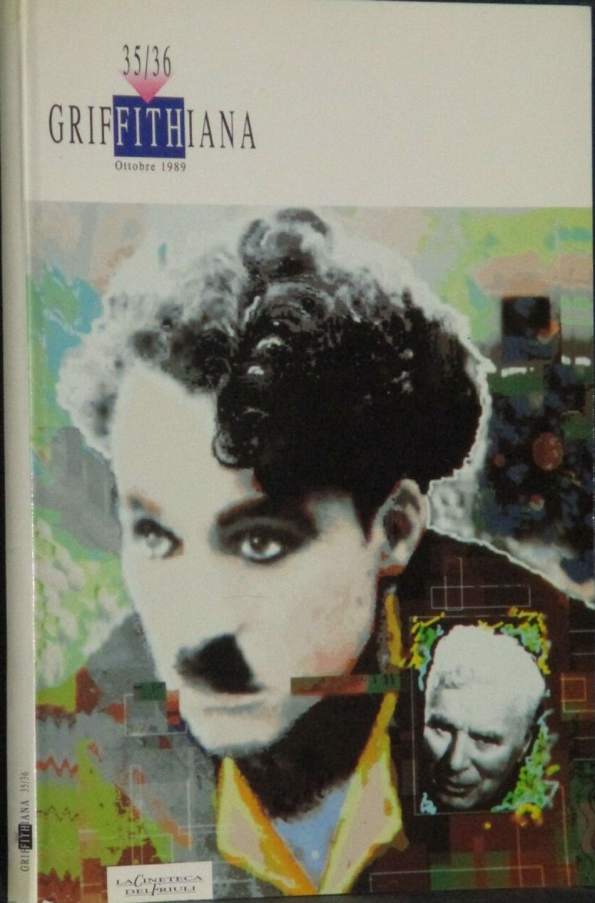 GRIFFITHIANA magazine side cover Issue 35/36 October 1989