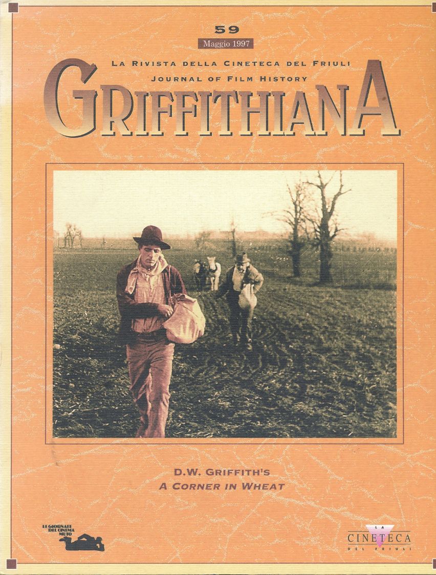 GRIFFITHIANA magazine side cover Issue 59 May 1997