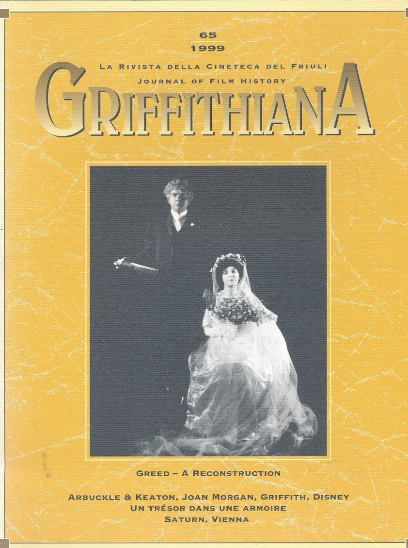 GRIFFITHIANA magazine side cover Issue 65 November 1998