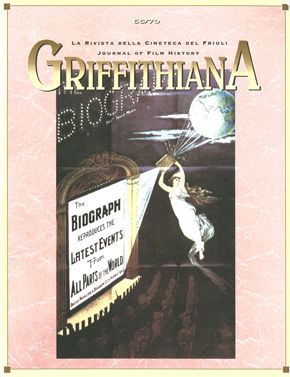 GRIFFITHIANA magazine side cover Issue 66/70  2000