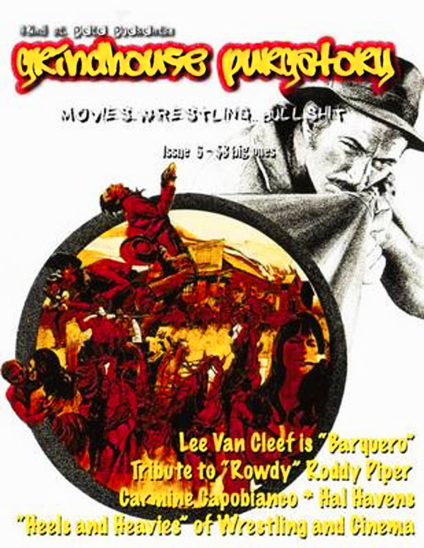 GRINDHOUSE PURGATORY magazine side cover Issue 6 September 2015