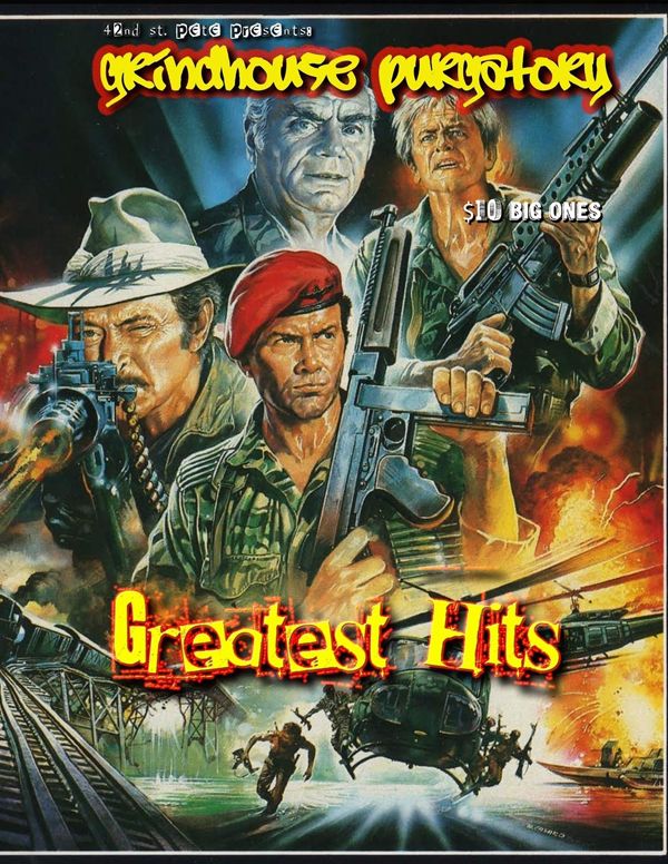 GRINDHOUSE PURGATORY magazine side cover  July 2019
