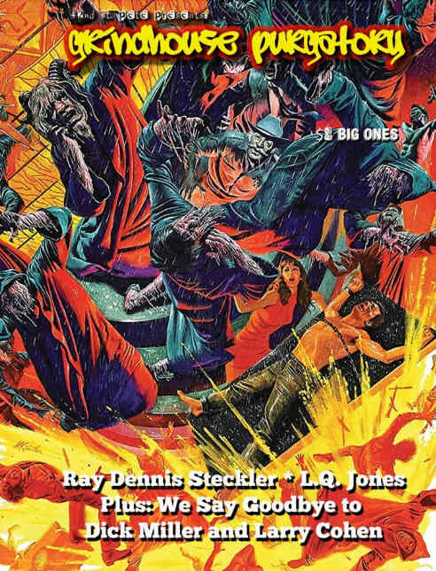 GRINDHOUSE PURGATORY magazine side cover Issue 14  August 2019
