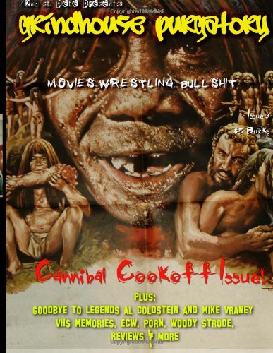 GRINDHOUSE PURGATORY magazine side cover Issue 3 March/April 2014