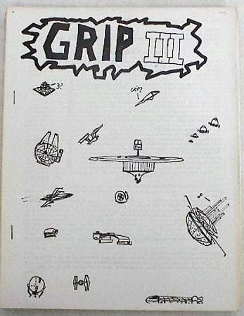 GRIP magazine side cover Issue 3 November 1978