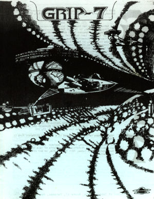 GRIP magazine side cover Issue 7 July 1980