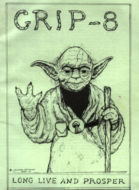 GRIP magazine side cover Issue 8 November 1980