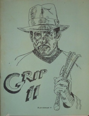 GRIP magazine side cover Issue 11 November 1981