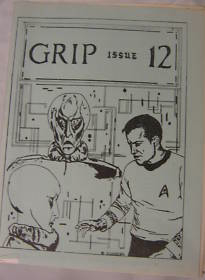 GRIP magazine side cover Issue 12 February 1982