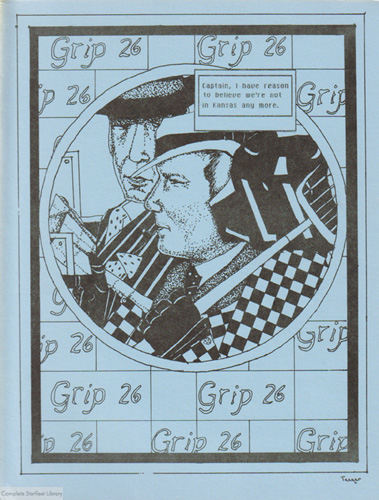 GRIP magazine side cover Issue 26 February 1987