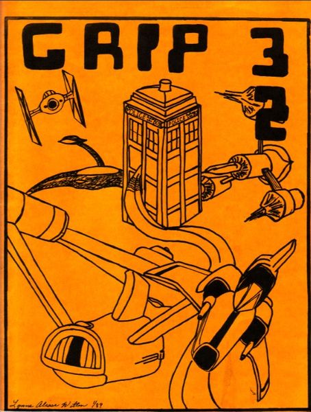 GRIP magazine side cover Issue 32 February 1989