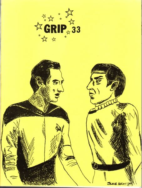 GRIP magazine side cover Issue 33 July 1989