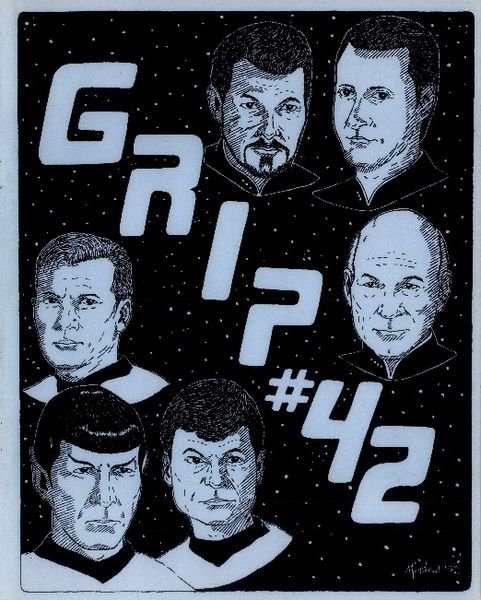 GRIP magazine side cover Issue 42 July 1992