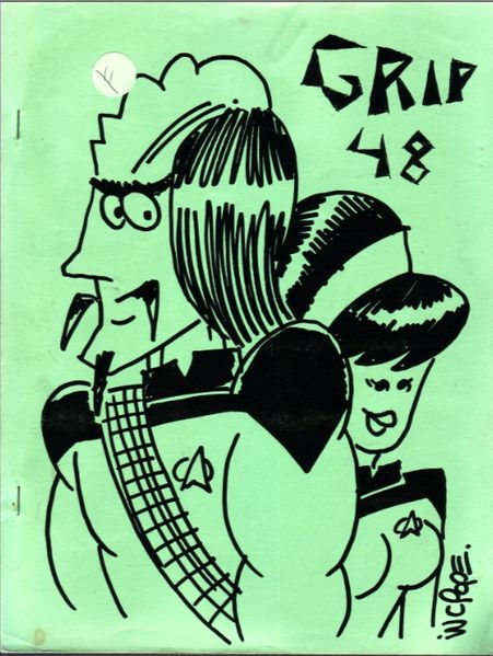 GRIP magazine side cover Issue 48 October 1994