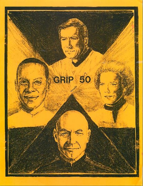 GRIP magazine side cover Issue 50 October 1995