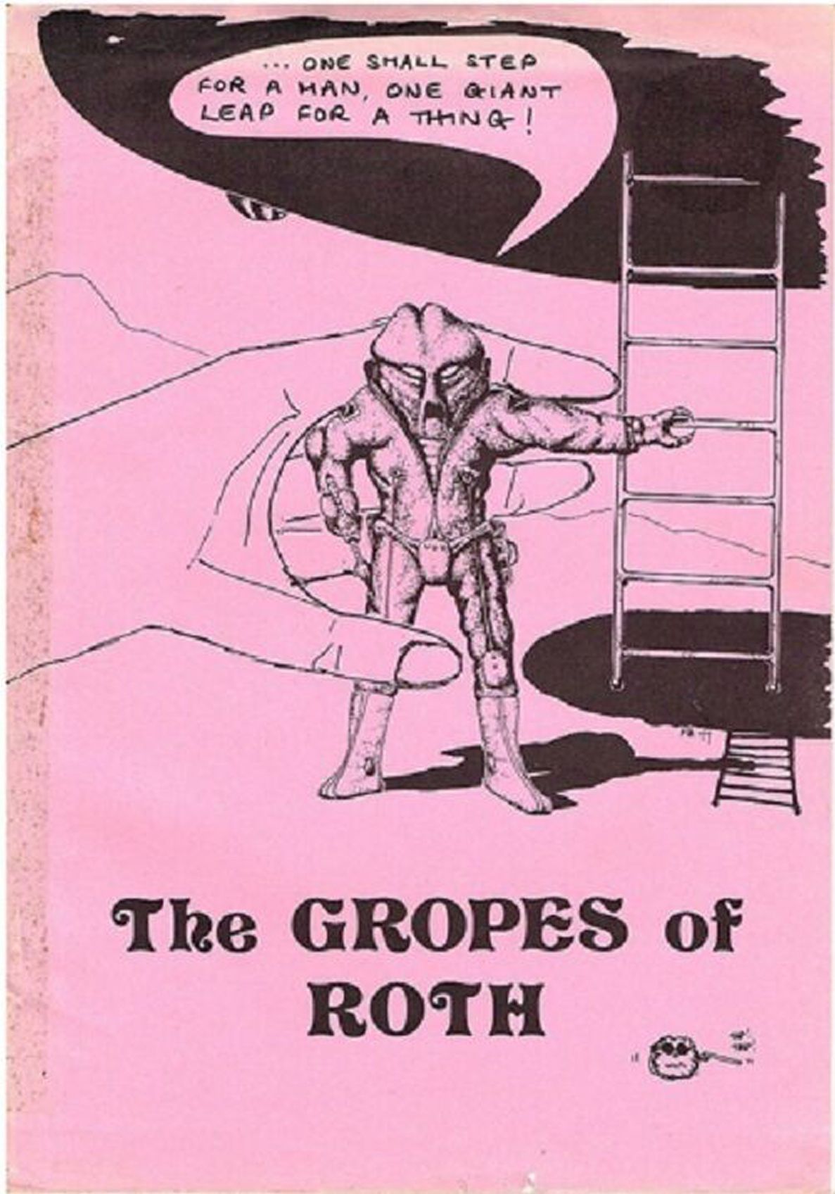 THE GROPES OF ROTH magazine side cover Issue 5 May 1978