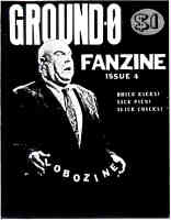 GROUND-O-FANZINE magazine side cover Issue 4  