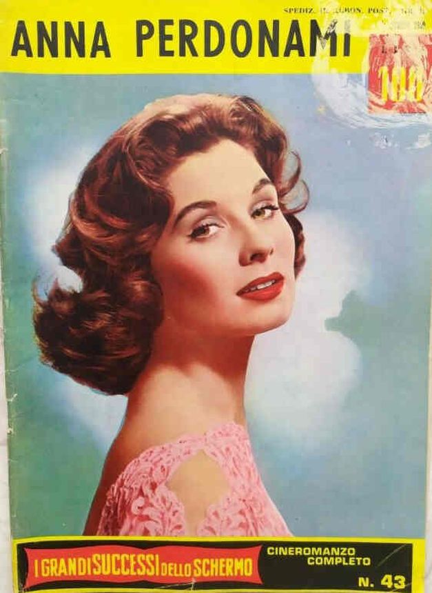 GRANDI SUCCESSI DELLO SCHERMO magazine side cover Issue 43 1 April 1959