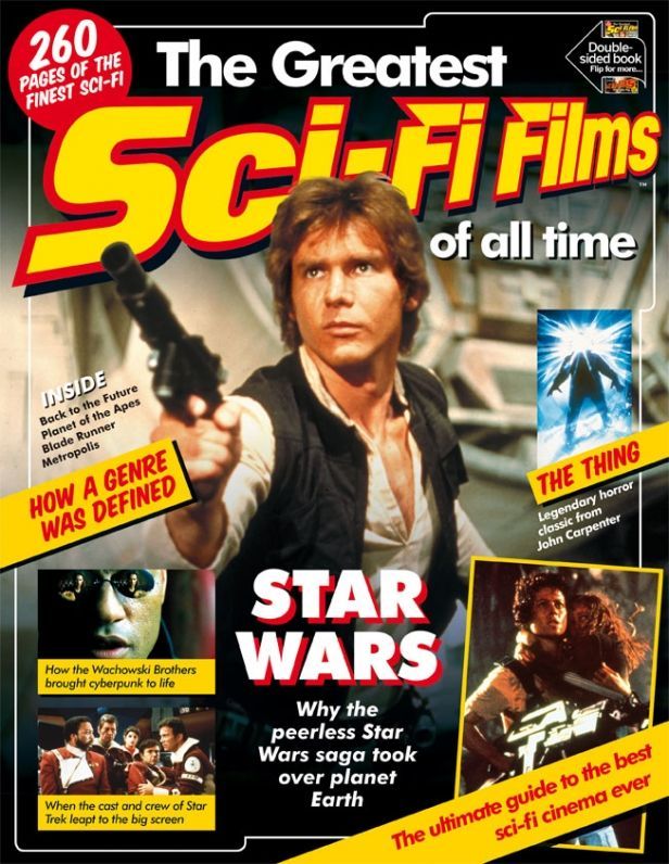 GREATEST SCI-FI FILM OF ALL TIME magazine side cover   2011